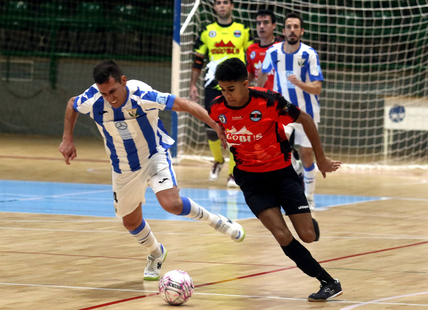 Encuentro de la Copa del Rey entre Segosala y Leganés 