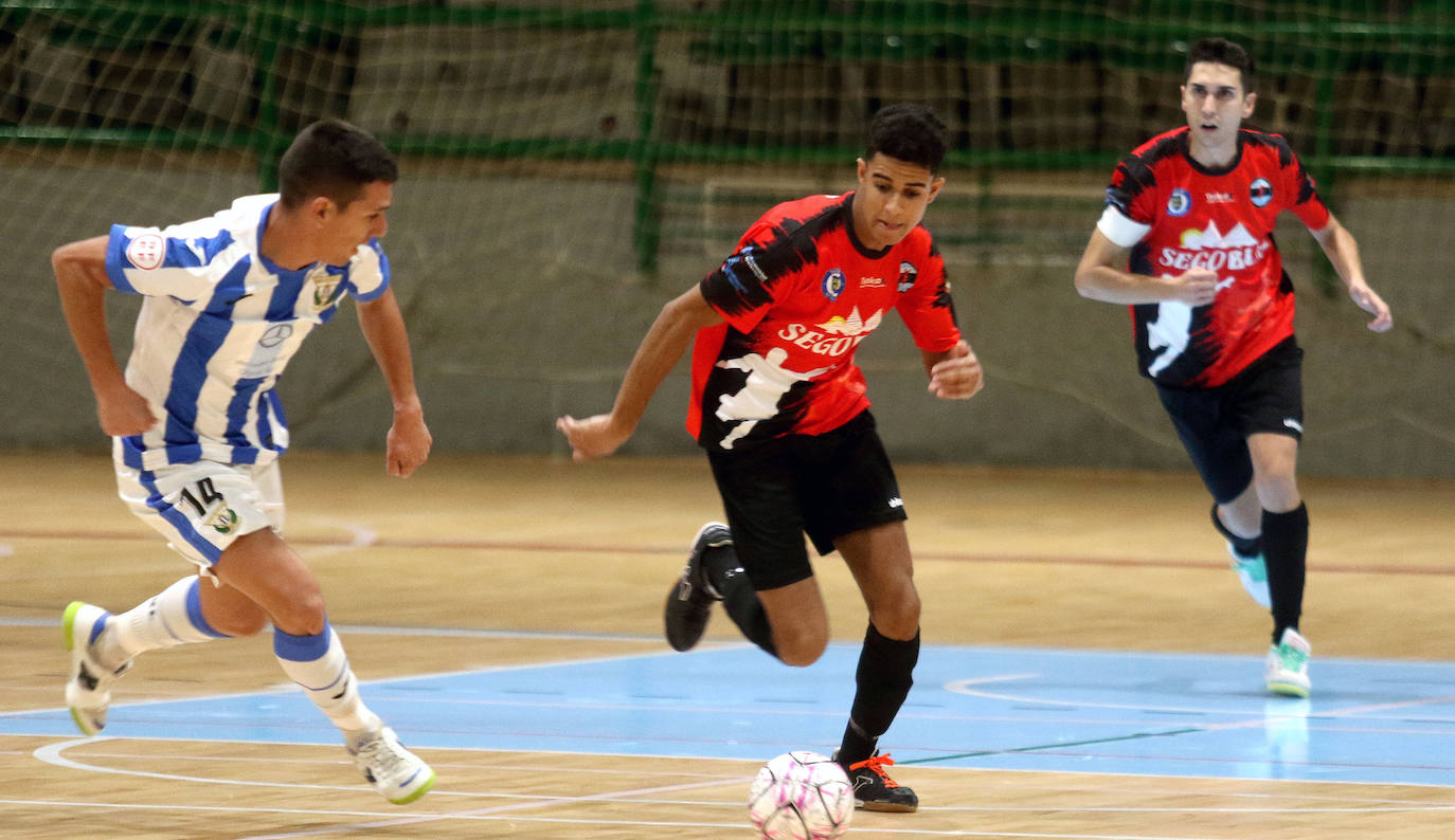 Encuentro de la Copa del Rey entre Segosala y Leganés 