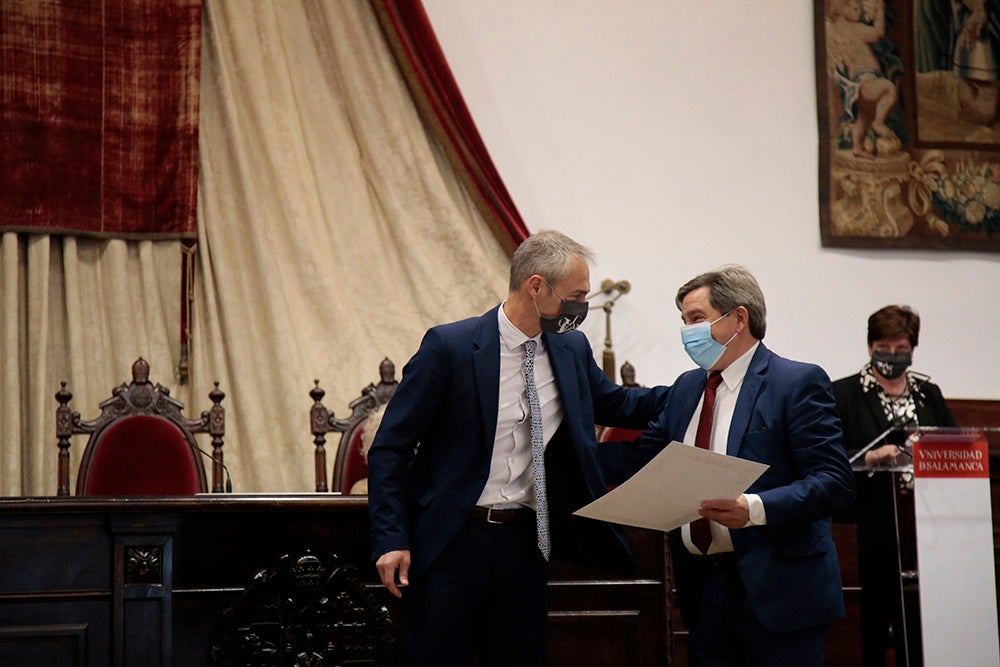 La Universidad de Salamanca entrega los Premios María de Maeztu a la excelencia científica de los años 2020 y 2021