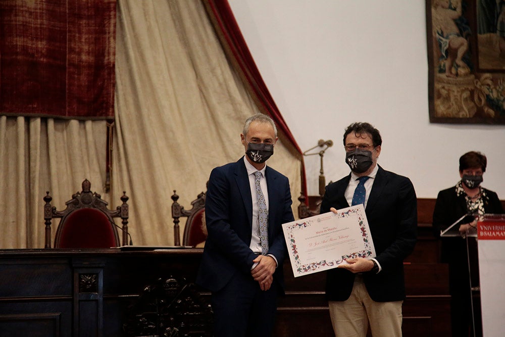 La Universidad de Salamanca entrega los Premios María de Maeztu a la excelencia científica de los años 2020 y 2021