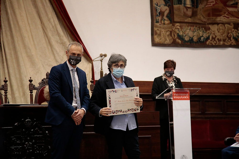 La Universidad de Salamanca entrega los Premios María de Maeztu a la excelencia científica de los años 2020 y 2021