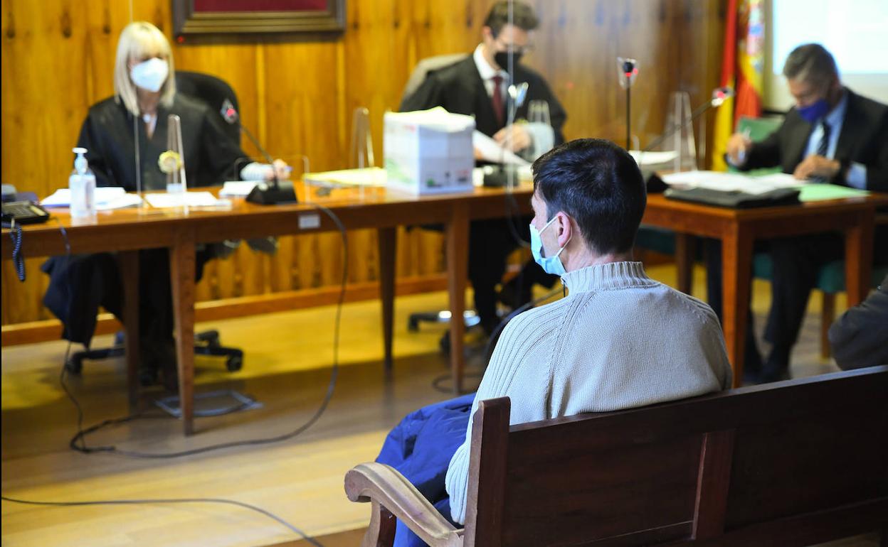 Lino Rodríguez, durante el juicio.