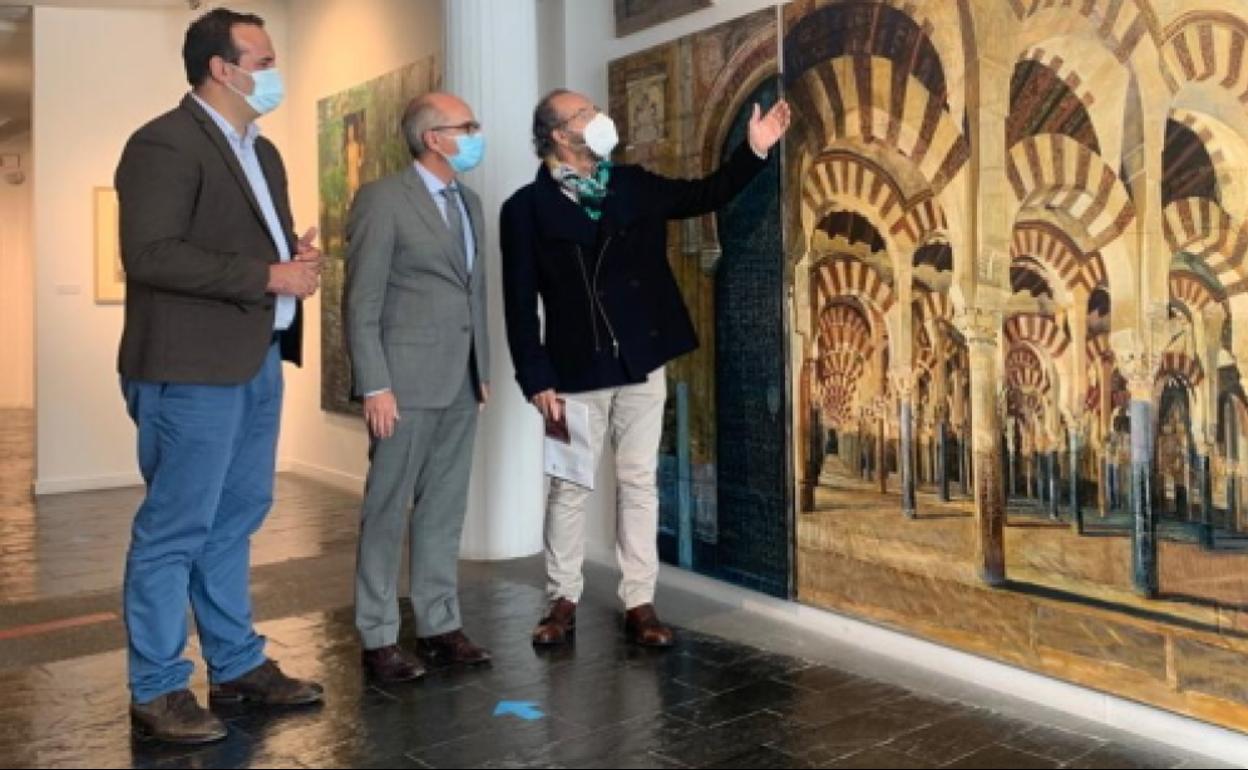 Inauguración de la exposición 'Una vida dedicada al arte' en La Salina. 