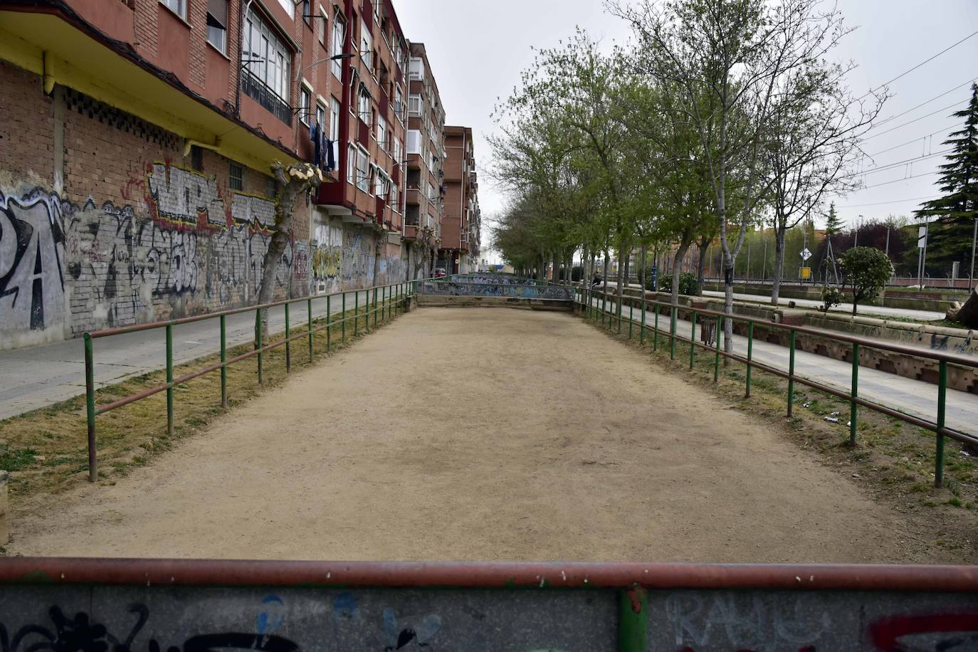 El barrio en la actualidad.