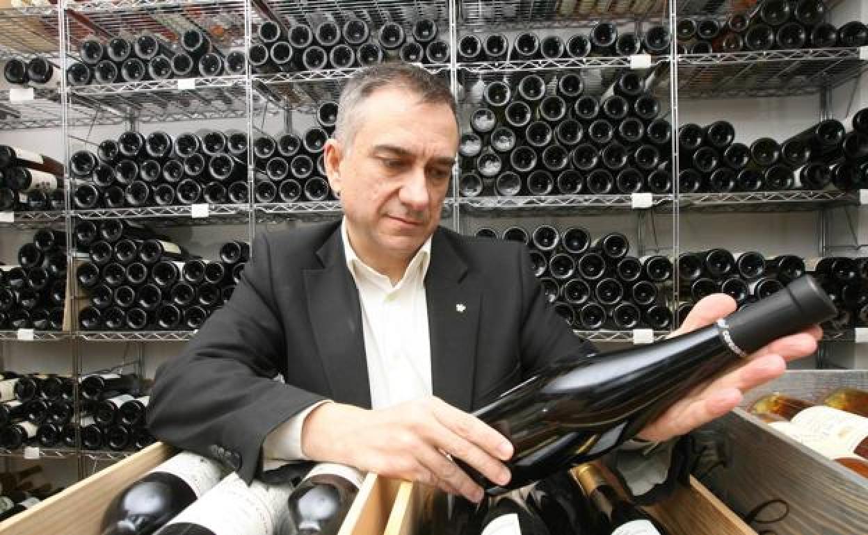 José Polo, en una imagen de archivo en la bodega.