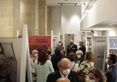 Imagen secundaria 1 - Una exposición muestra en Salamanca 60 años de terrorismo en España «que no debemos olvidar»