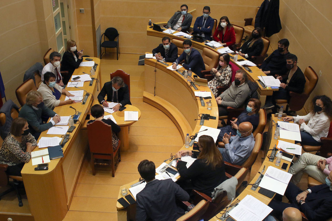 Pleno del Ayuntamiento de Segovia 