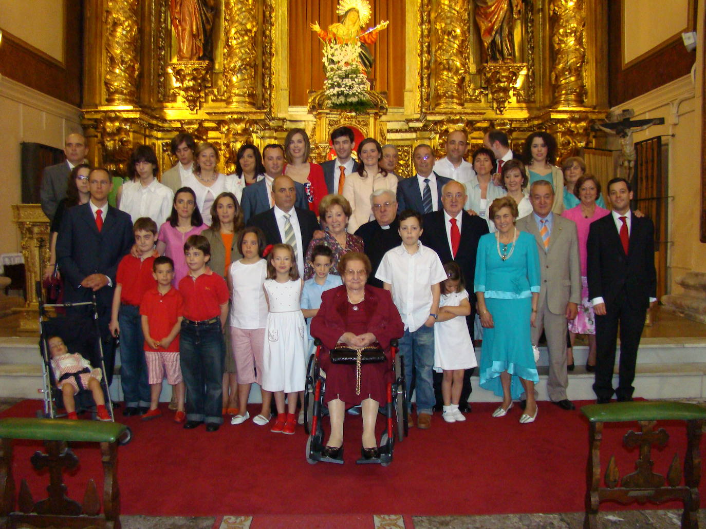 La familia Villa, al completo.