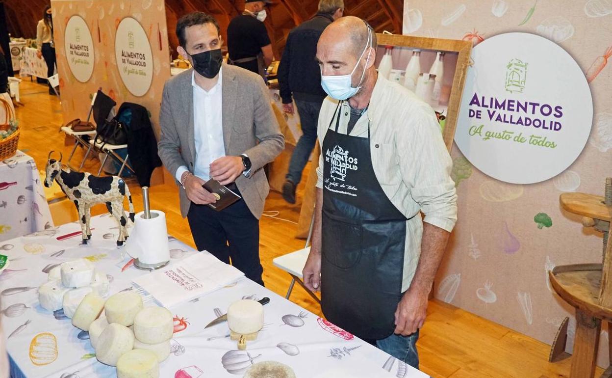 El presidente de la Diputación de Valladolid durante la inauguración del encuentro.