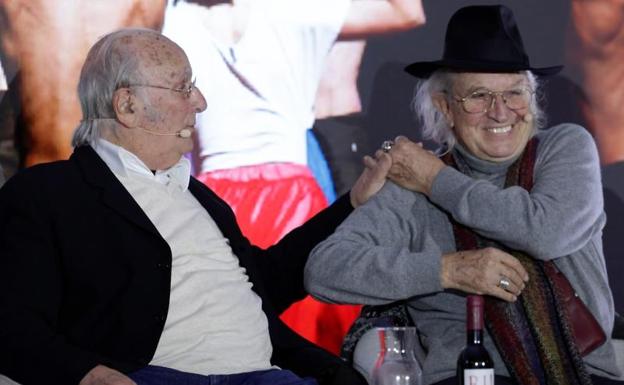 Carlos Saura y Vittorio Storaro presentan 'El Rey de todo el mundo'. 