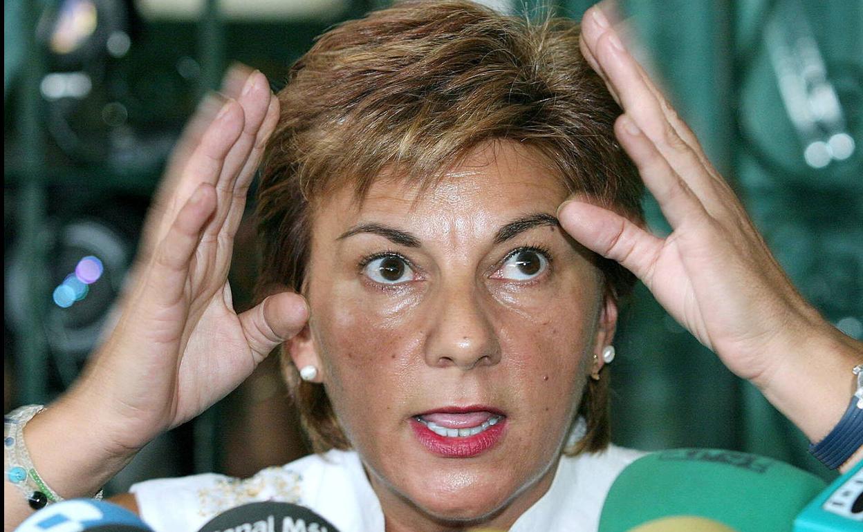 Foto de archivo, tomada el 19 de septiembre de 2003, de Dolores Vázquez, encarcelada 17 meses por el crimen de la joven Rocío Wanninkhof.