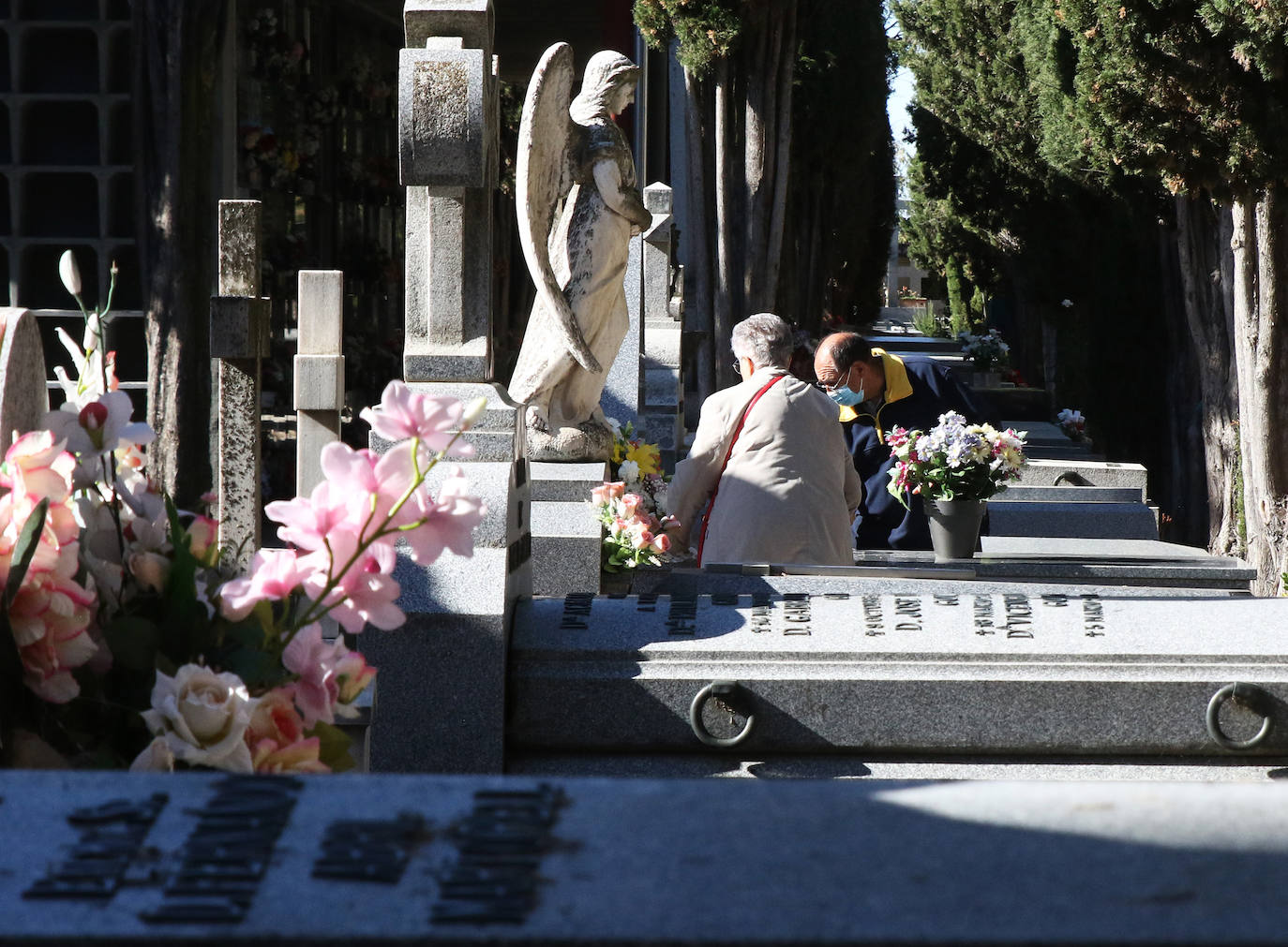 Cementerio del Santo Ángel de la Guarda en Segovia. 