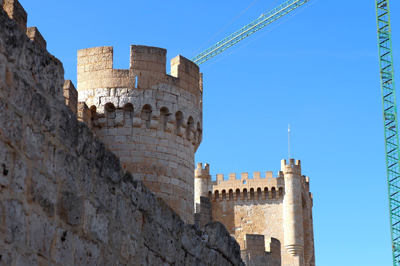 Detalles de la fortaleza que visitamos esta semana.