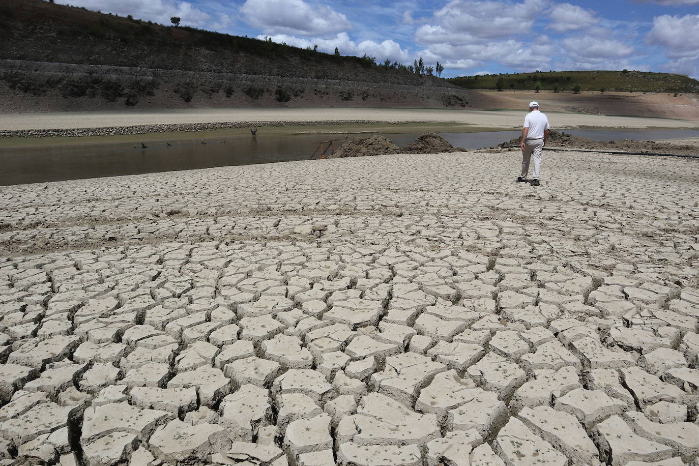 El embalse de Ricobayo, el pasado mes de agosto.