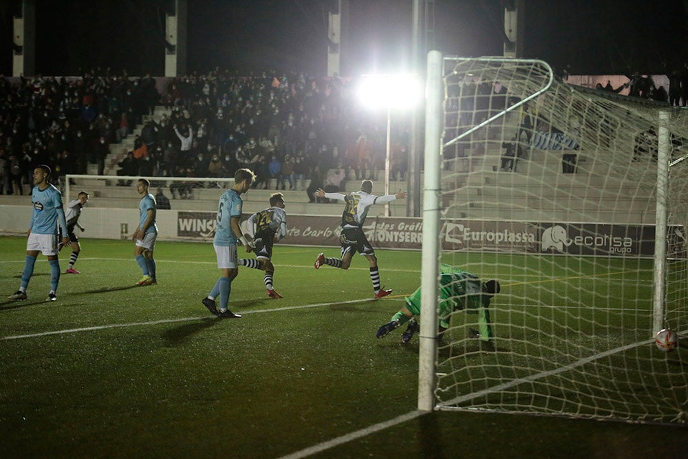 Unionistas y Celta B se reparten los puntos en un partido de plomos fundidos (1-1)