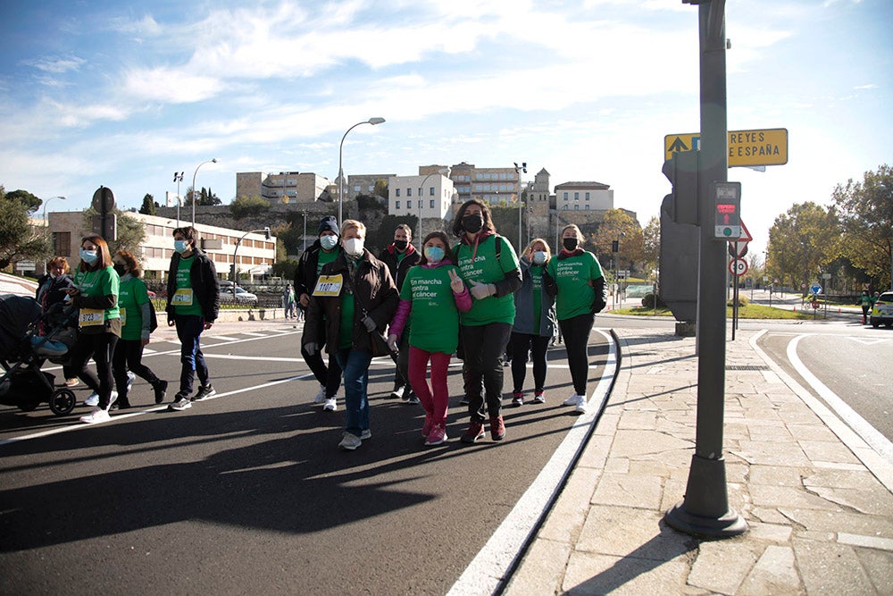 Miles de personas partieron desde el parque Elio Antonio de Nebrija en el regreso de la Marcha Salamanca Contra el Cáncer