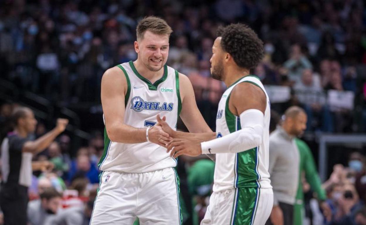 Doncic fulmina a Boston