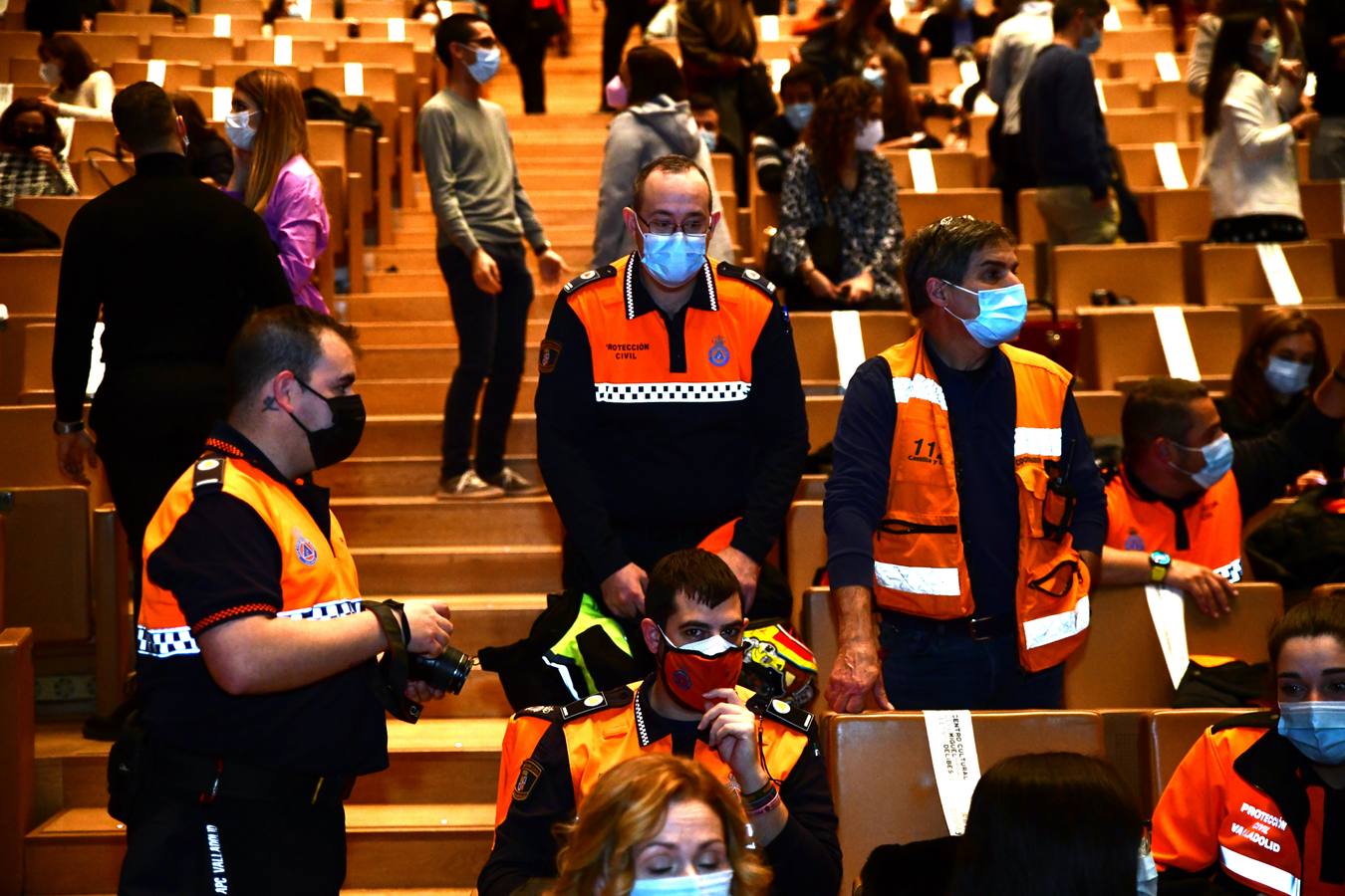 Fotos: Valladolid reconoce la labor de los participantes en la campaña de vacunación frente a la covid