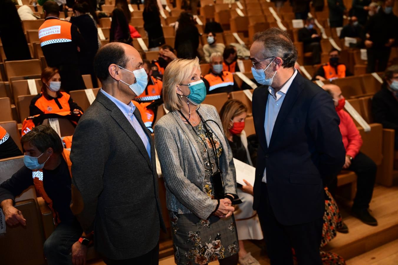 Fotos: Valladolid reconoce la labor de los participantes en la campaña de vacunación frente a la covid