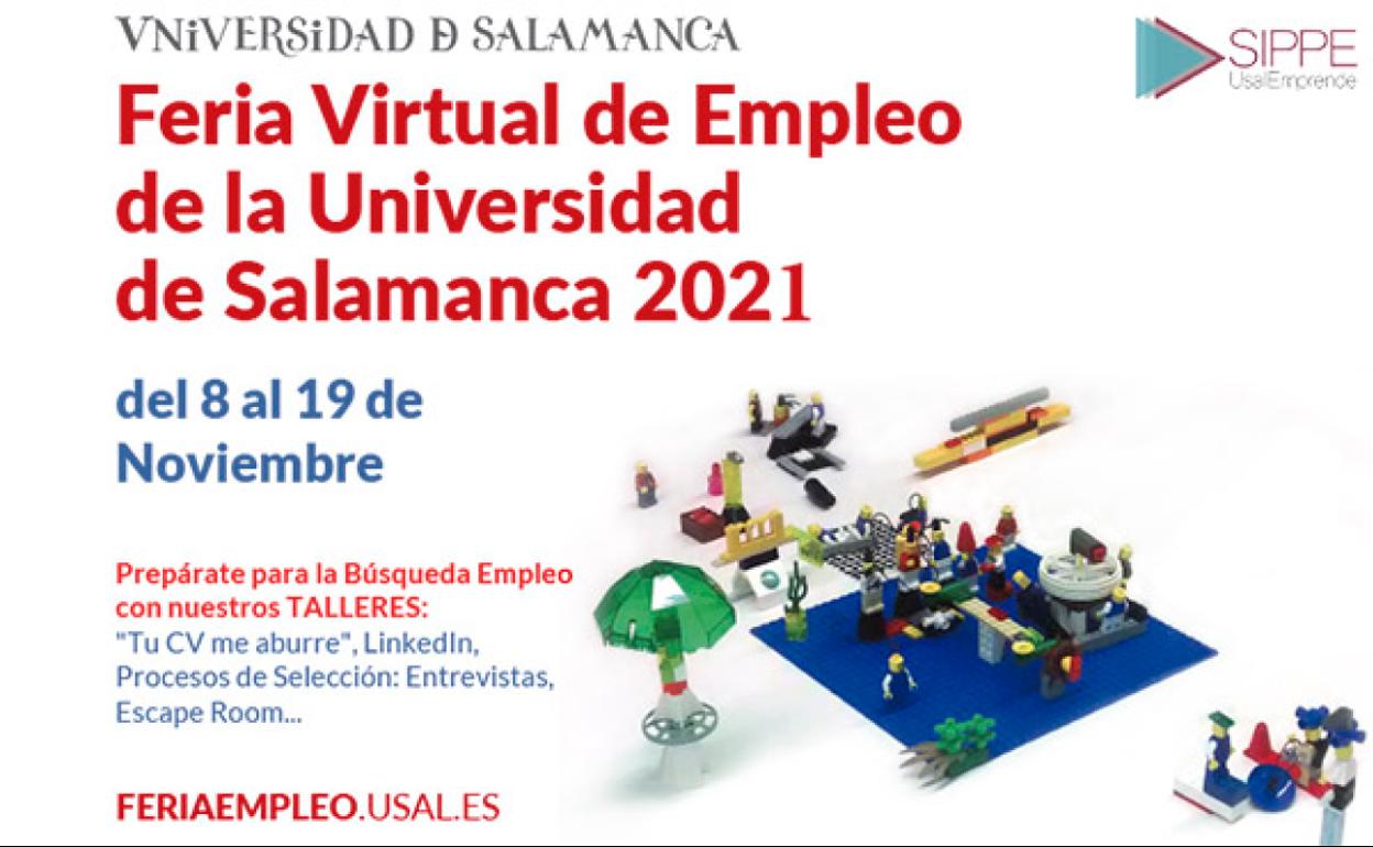 La Universidad de Salamanca organiza la XIX Feria Virtual de Empleo