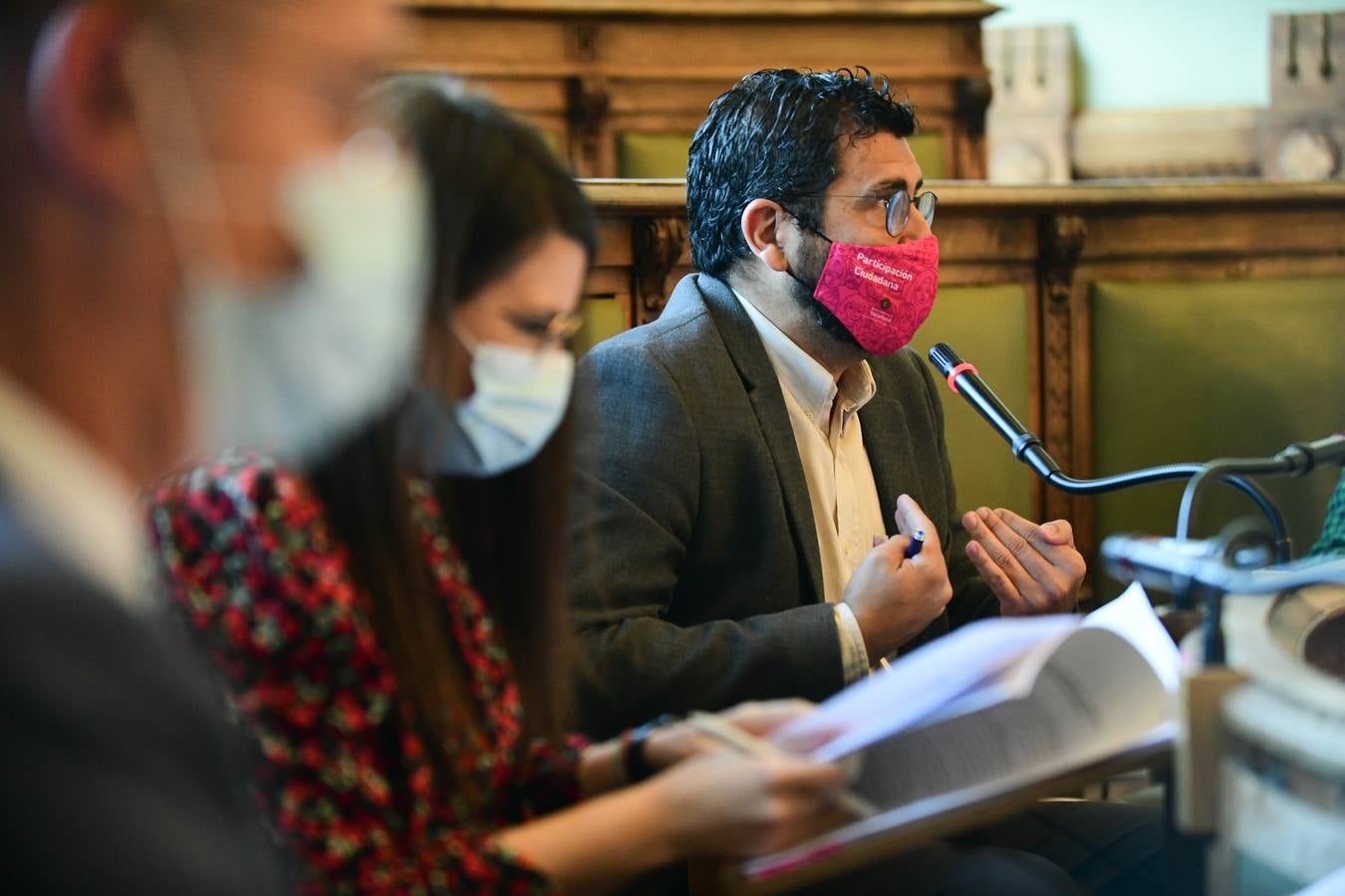 Fotos: Pleno en el Ayuntamiento de Valladolid