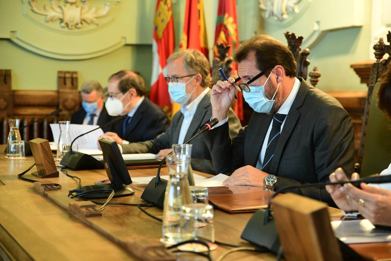 Fotos: Pleno en el Ayuntamiento de Valladolid