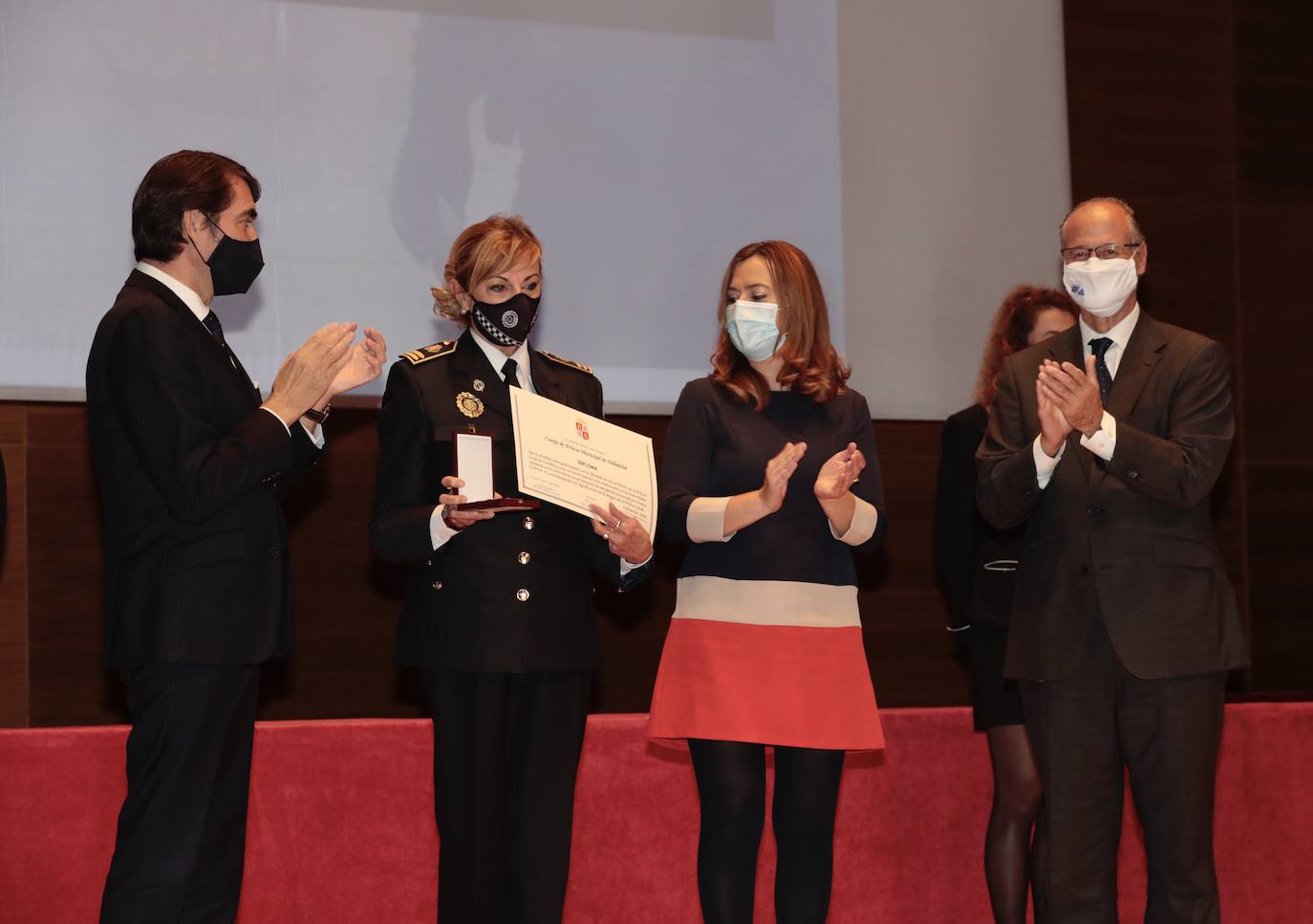 Fotos: Entrega de medallas en el Congreso Autonómico de Coordinación de Policía Local 1/4