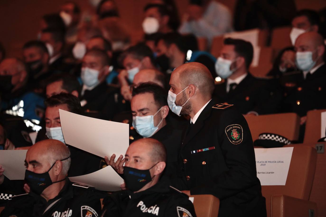 Fotos: Entrega de medallas en el Congreso Autonómico de Coordinación de Policía Local 1/4
