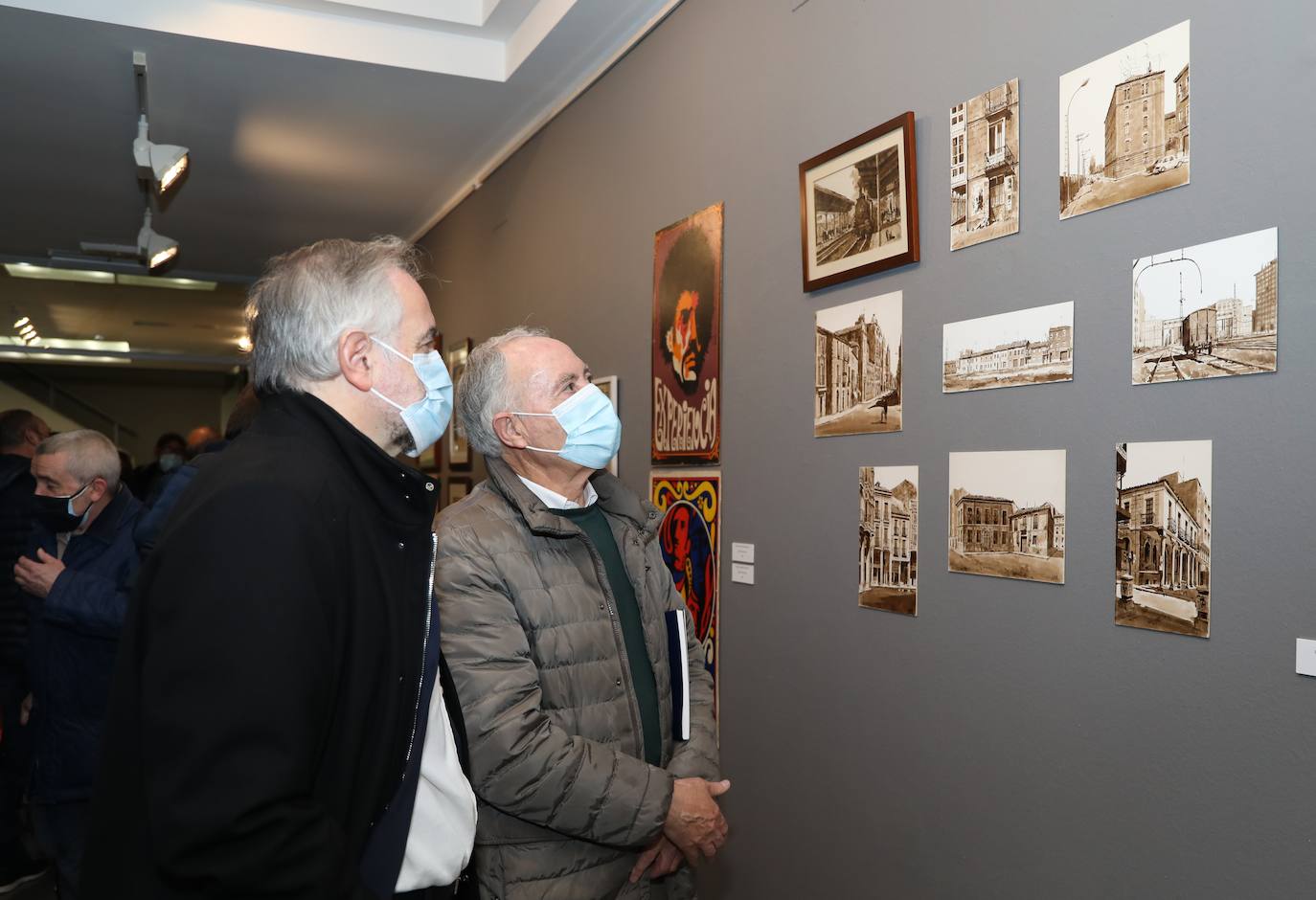 Fotos: Palencia homenajea al pincel de Ángel Cuesta