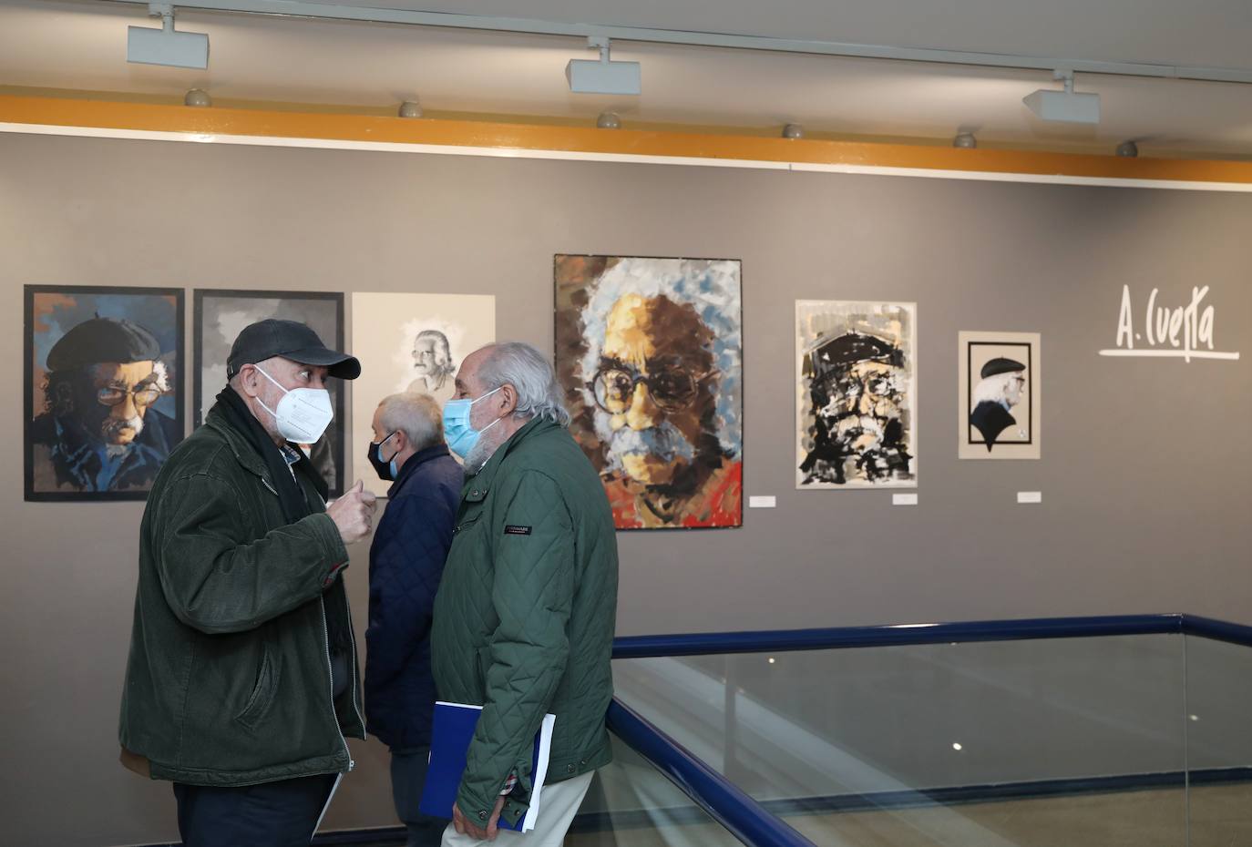 Fotos: Palencia homenajea al pincel de Ángel Cuesta