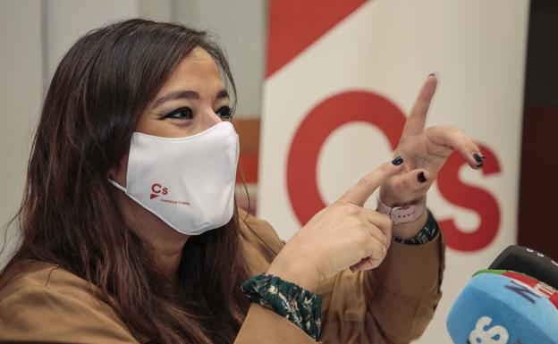 Gemma Villarroel, coordinadora regional de Ciudadanos.