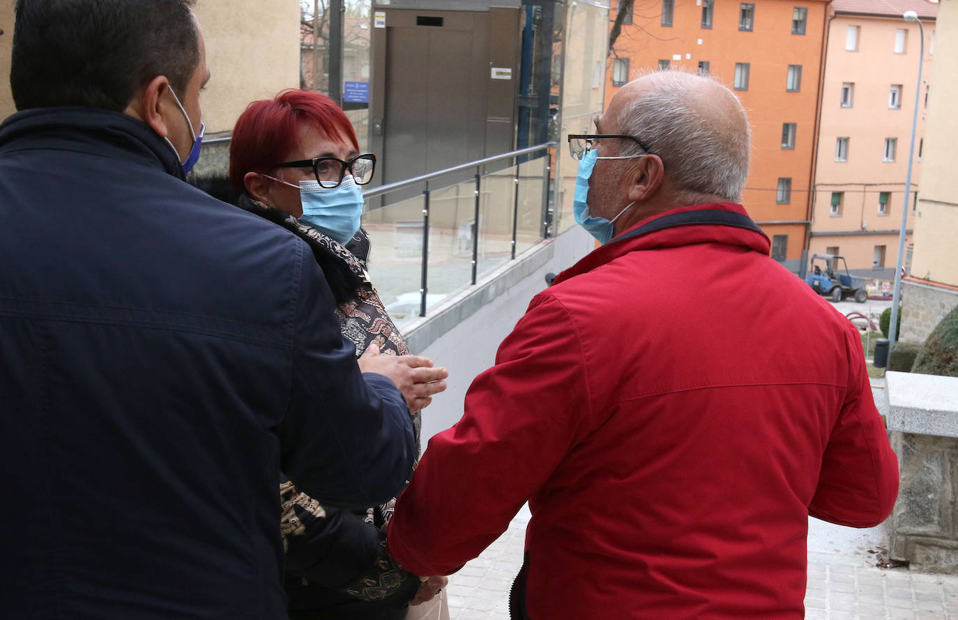 Inauguración de los ascensores de San José-El Palo Mirasierra 