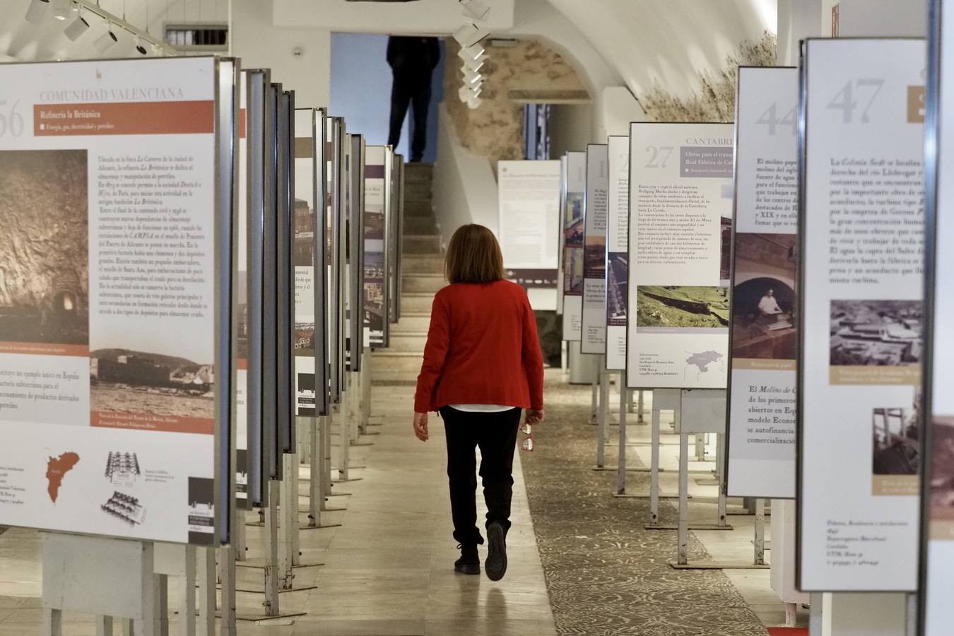 Fotos: La sala de San Benito acoge la exposición &#039;100 elementos del Patrimonio industrial de España&#039;