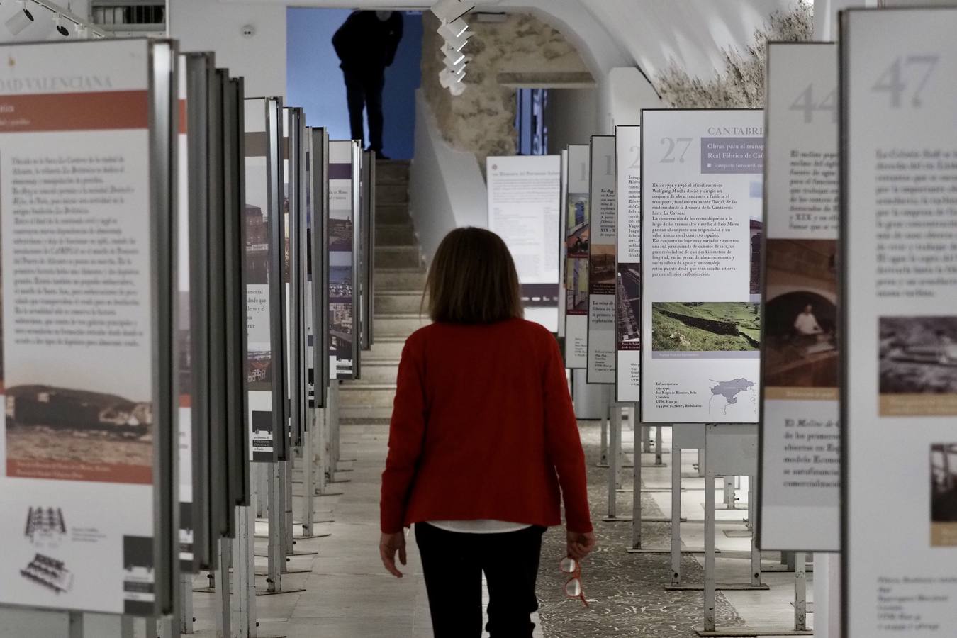 Fotos: La sala de San Benito acoge la exposición &#039;100 elementos del Patrimonio industrial de España&#039;