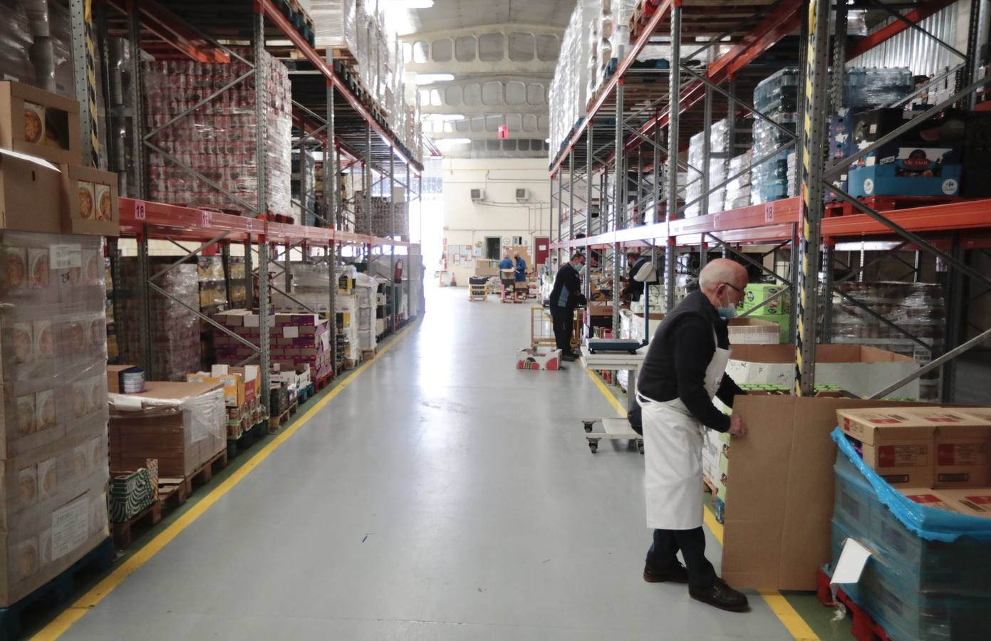 Fotos: El Banco de Alimentos de Valladolid se prepara para la &#039;gran recogida&#039;