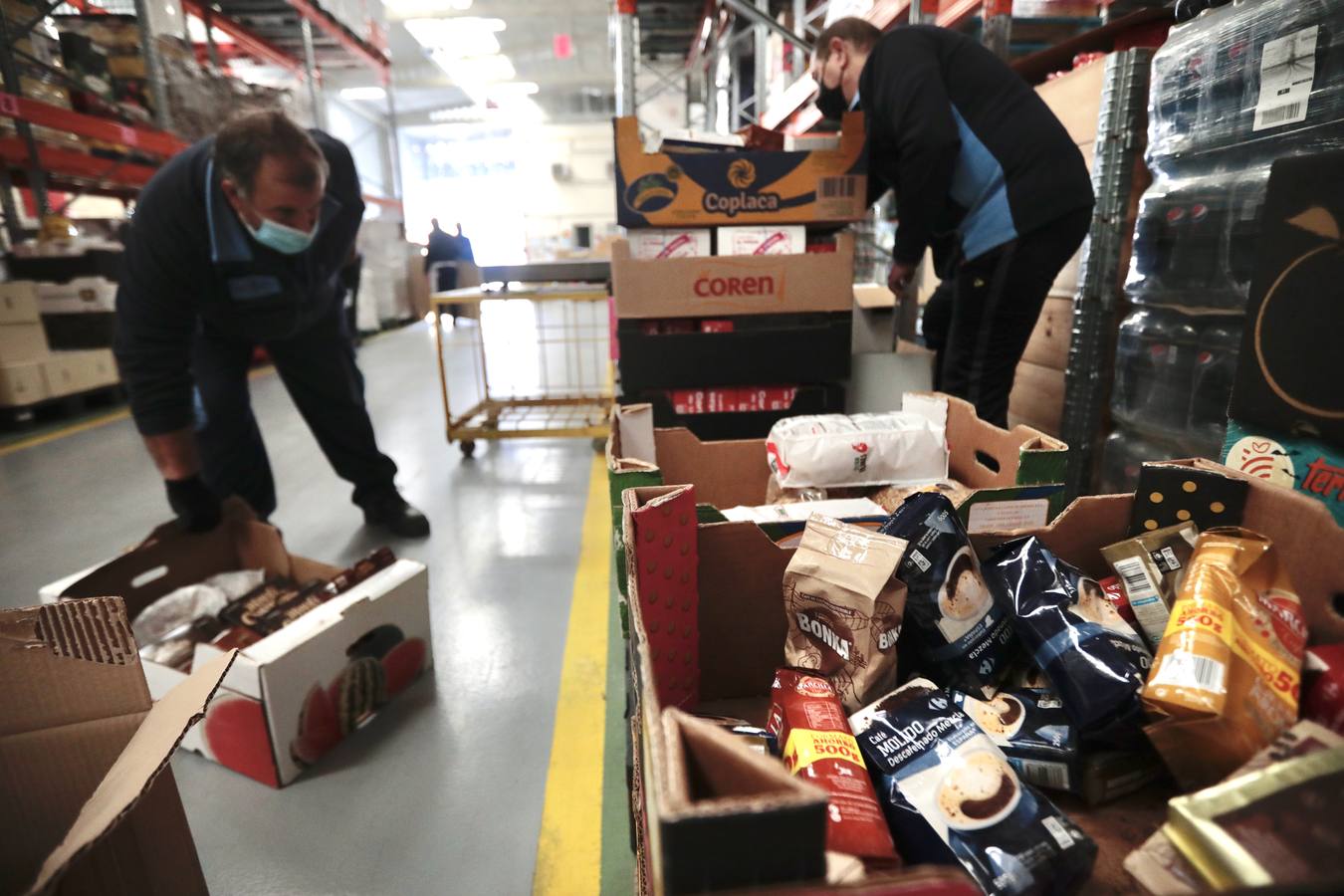 Fotos: El Banco de Alimentos de Valladolid se prepara para la &#039;gran recogida&#039;