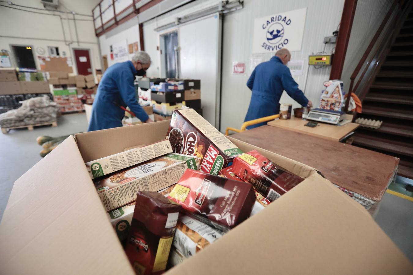 Fotos: El Banco de Alimentos de Valladolid se prepara para la &#039;gran recogida&#039;