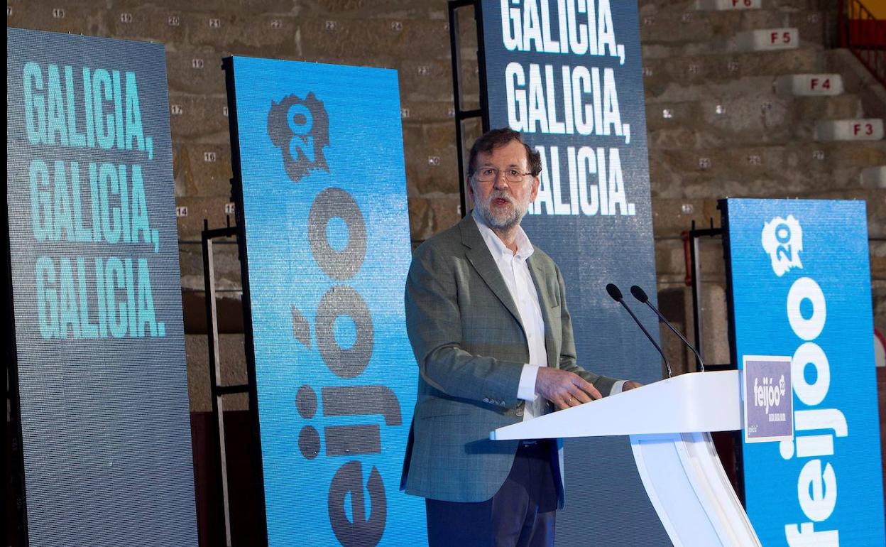El expresidente del Gobierno Mariano Rajoy.