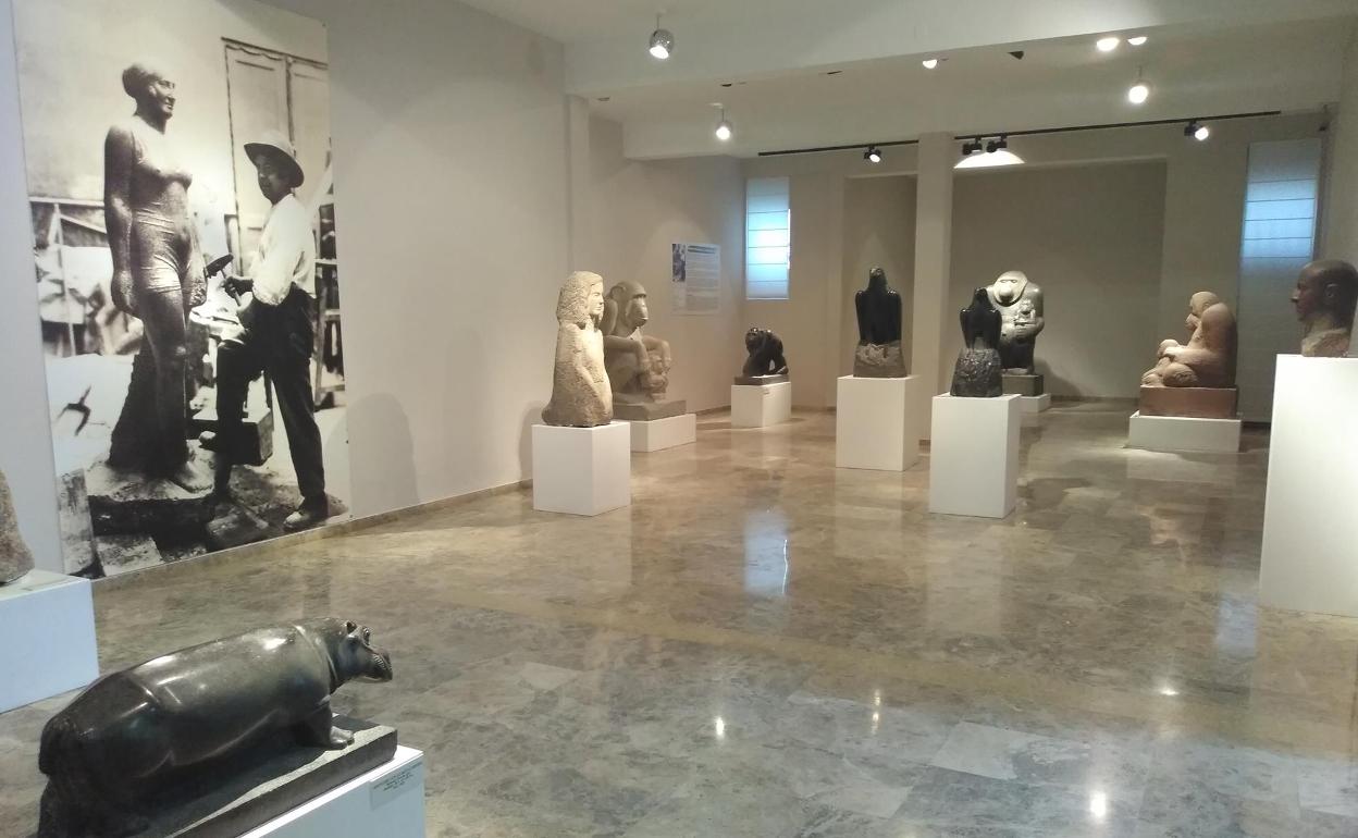 Interior del museo Mateo Hernández de Béjar. 