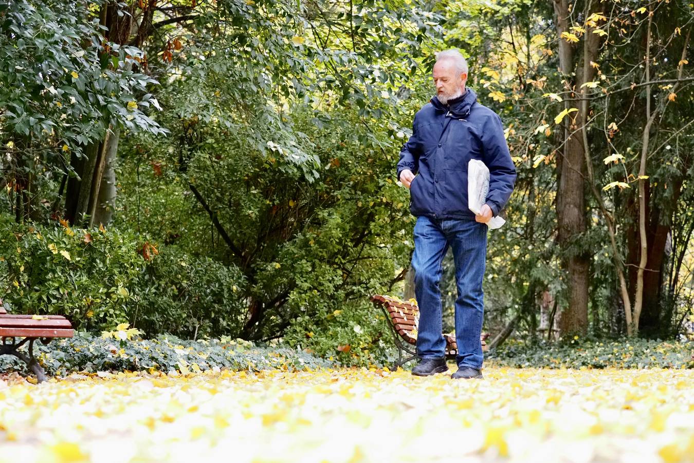 Fotos: El frío de otoño se instala en Valladolid