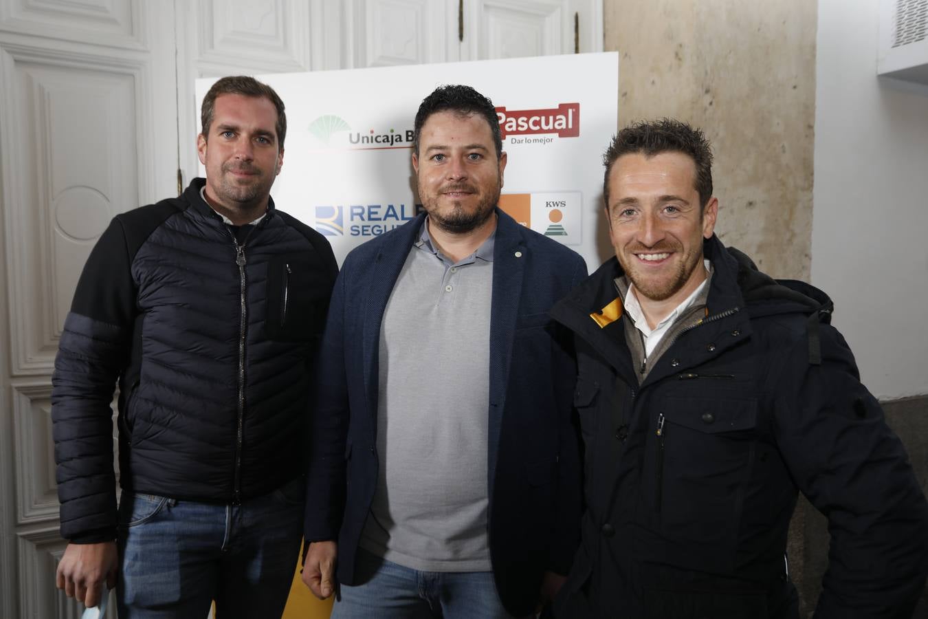 Gonzalo Pérez, Pablo Martín y Segio Hernández.