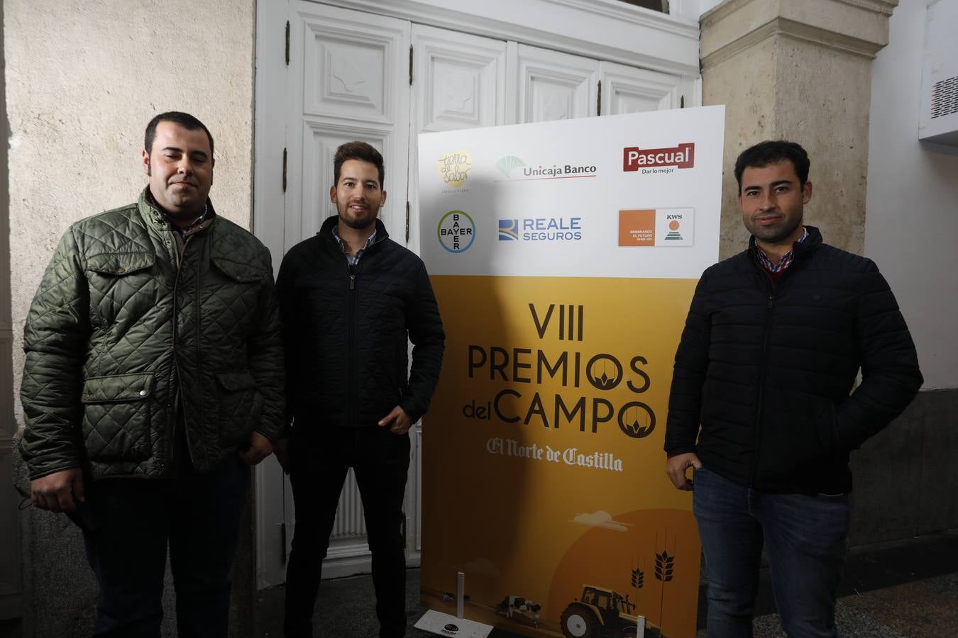 José Ignacio García, Ángel Fernández González y Javier García.