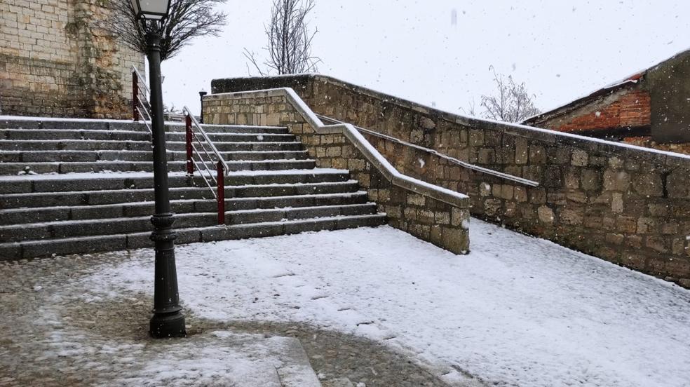 Nieve en la provincia de Valladolid