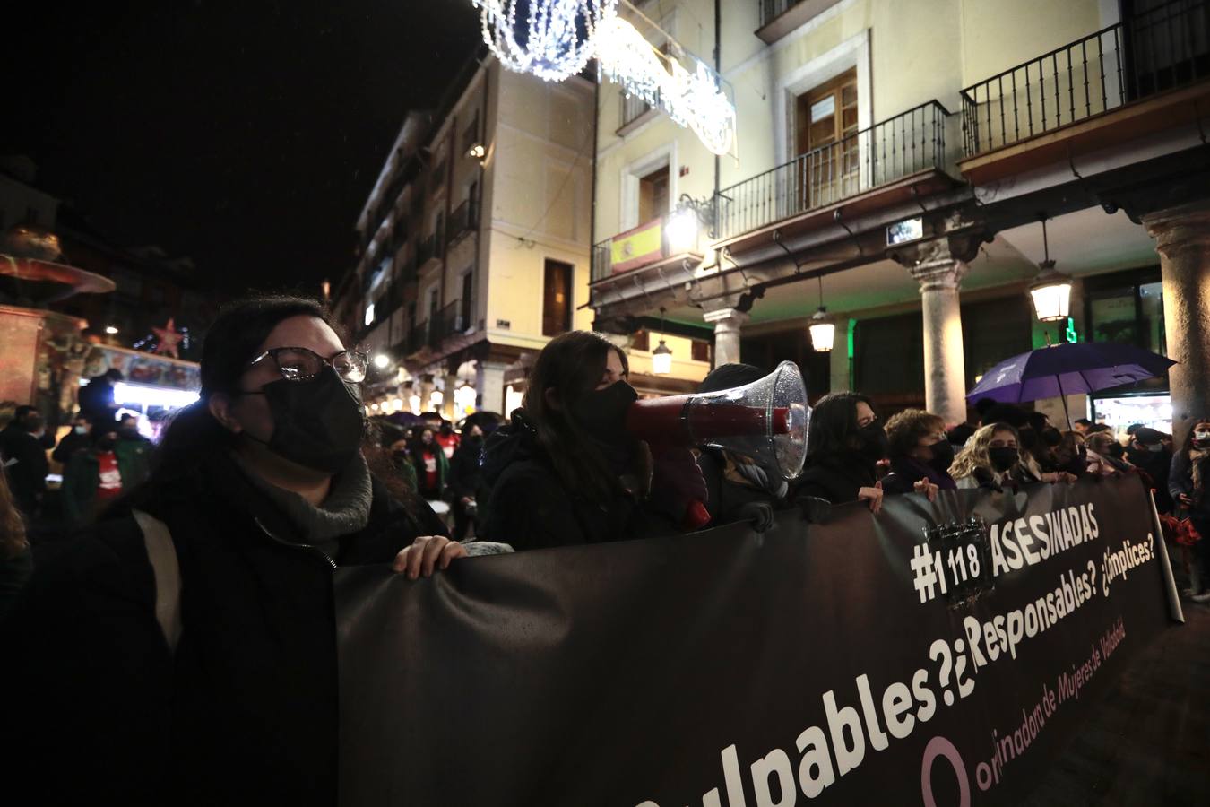 Fotos: Manifestación del Día Internacional contra la Violencia hacia las Mujeres en Valladolid