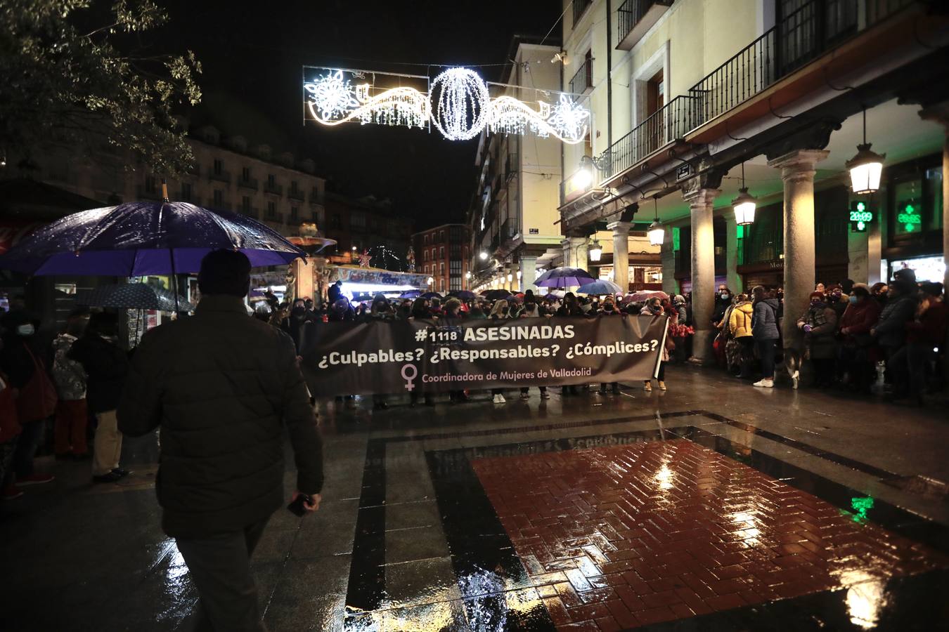 Fotos: Manifestación del Día Internacional contra la Violencia hacia las Mujeres en Valladolid