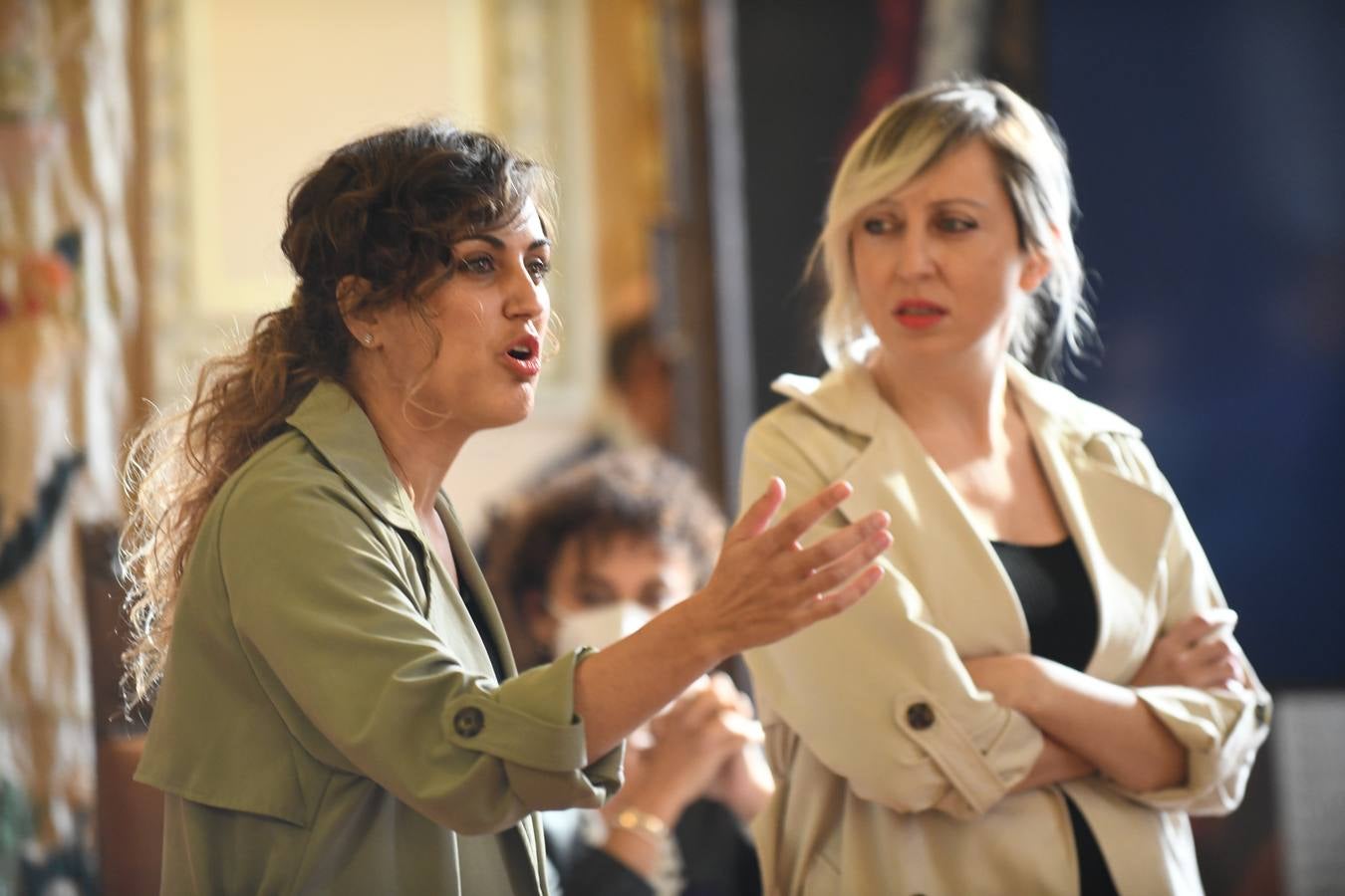 Acto institucional celebrado en el Ayuntamiento de Valladolid.