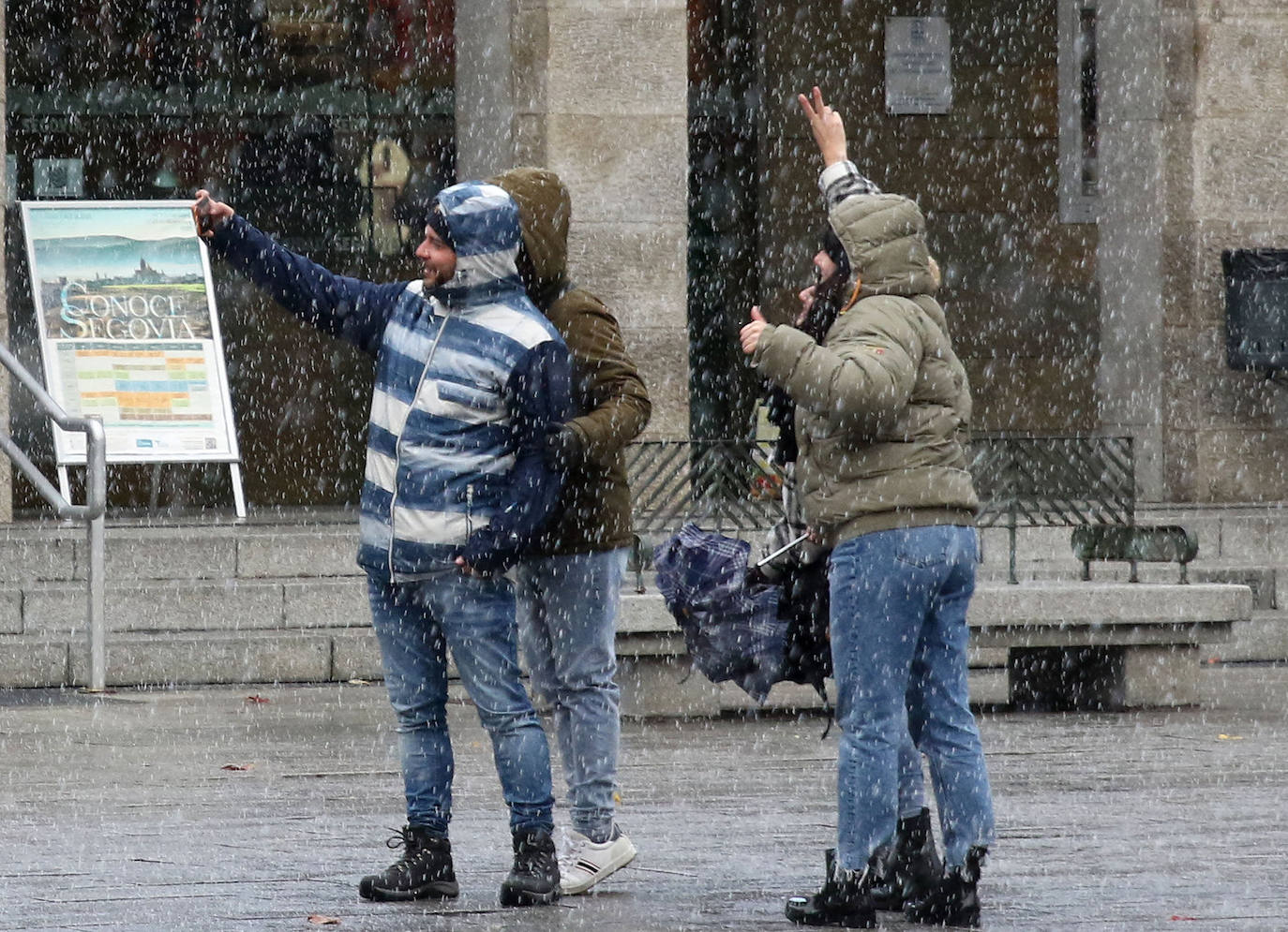 Frío y nieve en Segovia y su provincia 