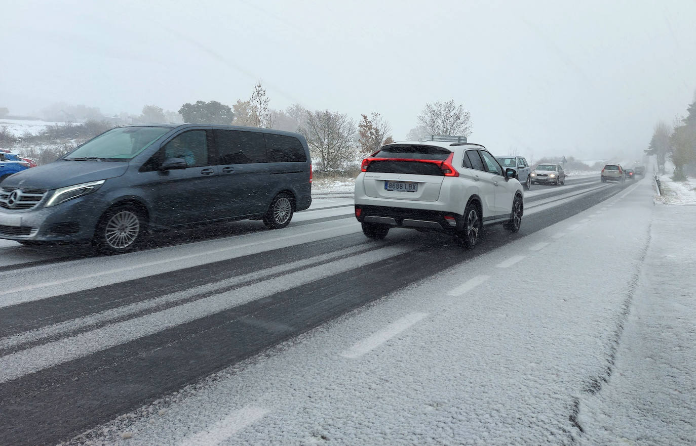 Frío y nieve en Segovia y su provincia 
