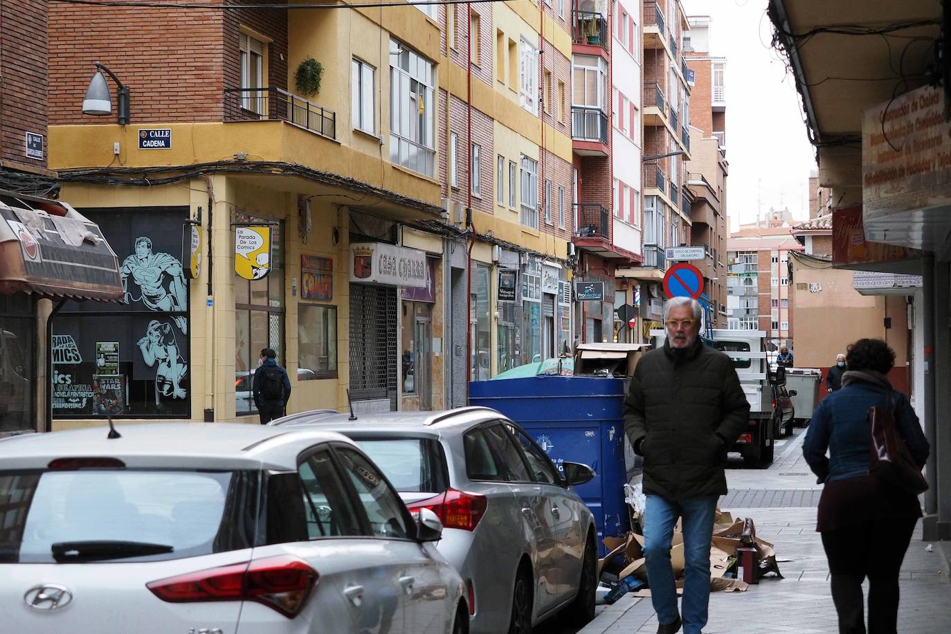 Detalles del barrio que visitamos esta semana en Valladolid