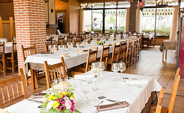 Uno de los comedores de El Jardín